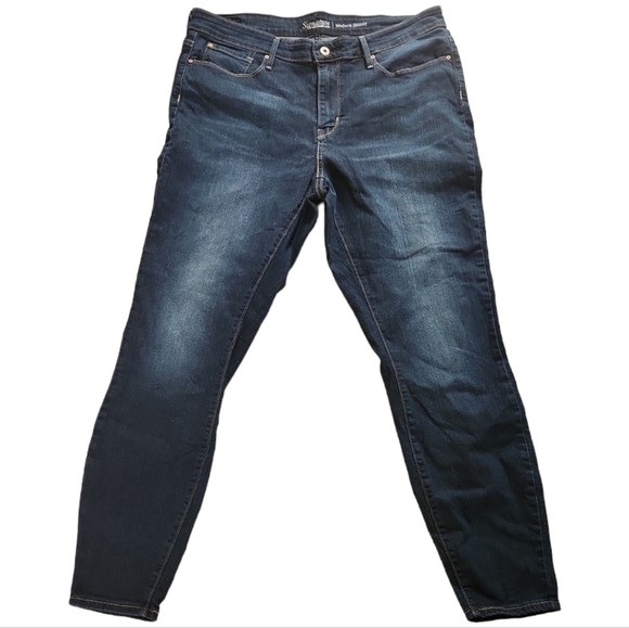 Signature by Levi Strauss Denim - 2/$20 Signature by Levi Strauss & Co Modern Skinny Jeans sz 16W dark blue